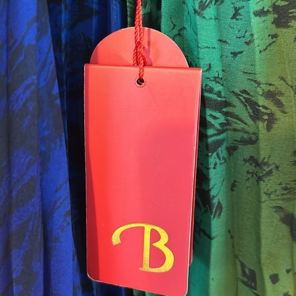 NWT Women’s Bicici Multi Color Halter Top Sequined Waist Maxi Dress Size Small - Picture 11 of 11